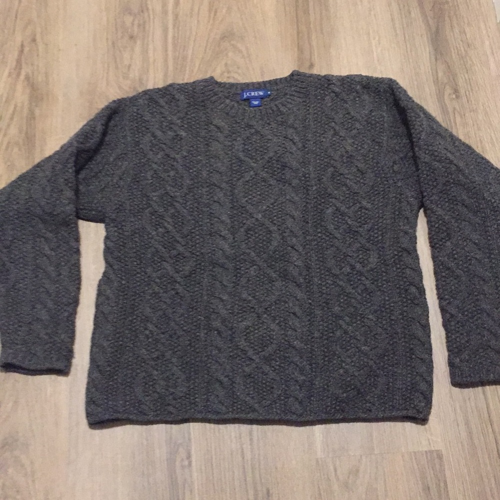 J. Crew Women’s Wool Cable Knit Sweater